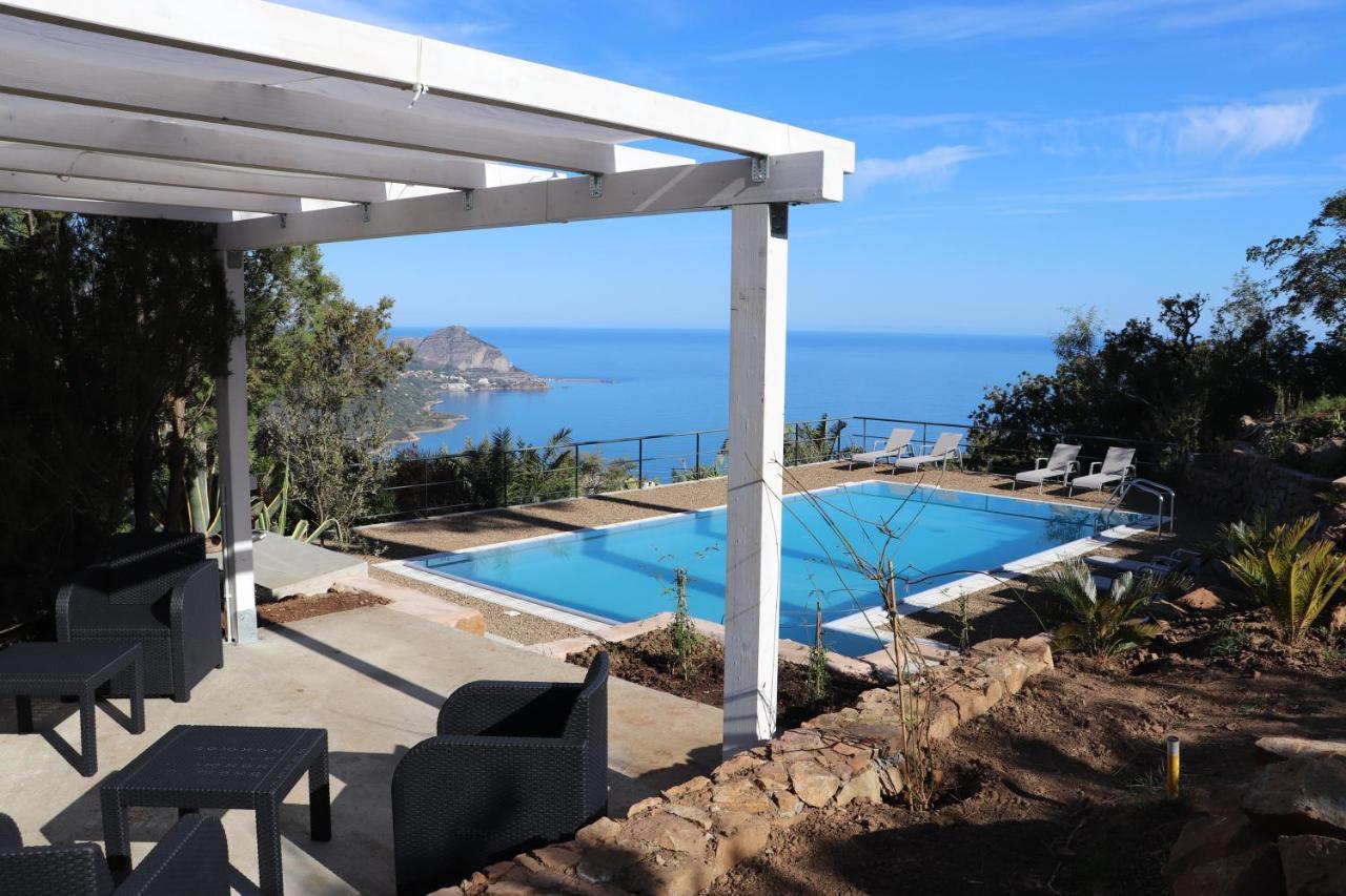 Cefalu Nest Pool House Terrace Sea View Eksteriør billede