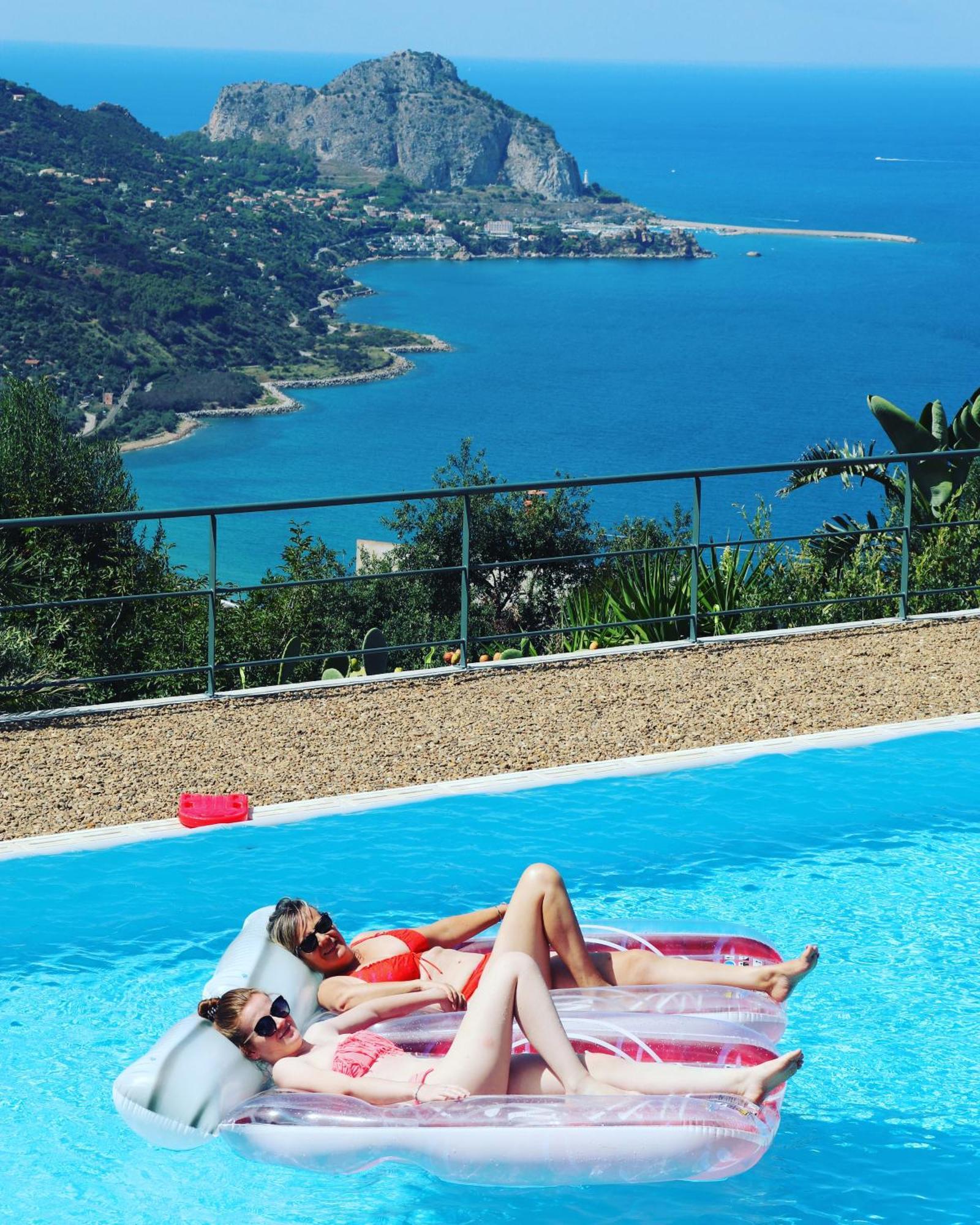 Cefalu Nest Pool House Terrace Sea View Eksteriør billede
